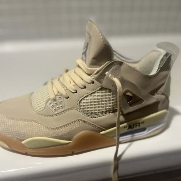 Jordan 4 off white sails. Size 11. Worn once. No box.